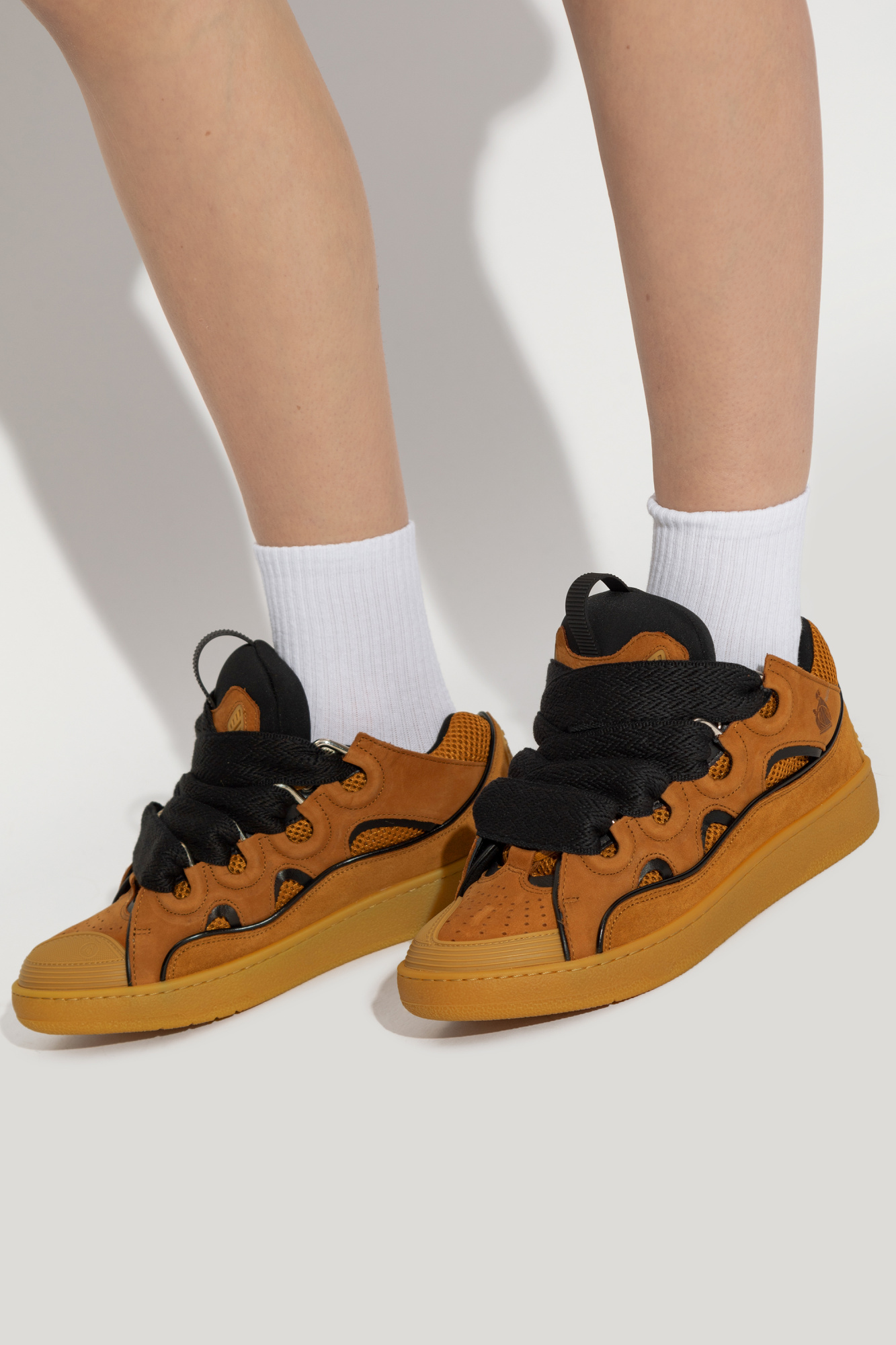 Brązowy Buty sportowe 'Curb' Lanvin - Vitkac Polska